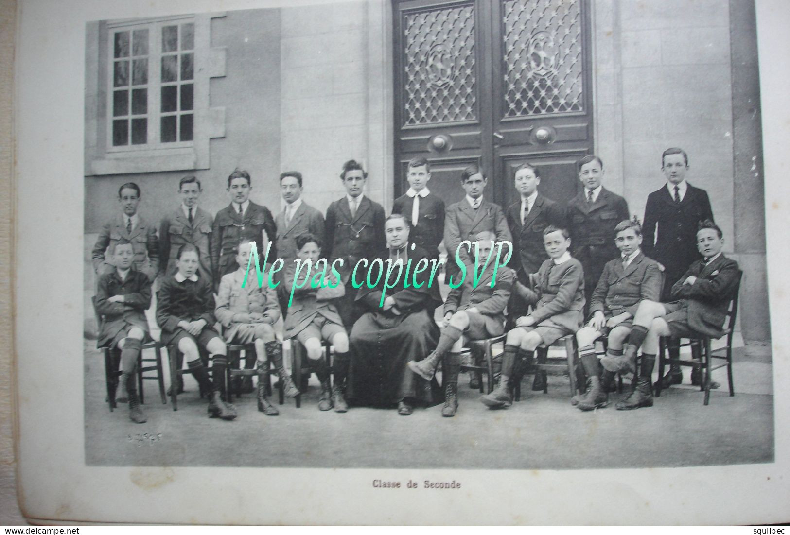 ALBUM de 1921 institution SAINTE MARIE à BOURGES (18) seize photos grand format des lieux et des élèves