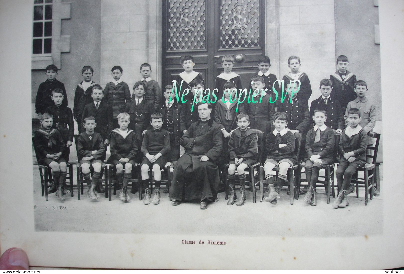 ALBUM de 1921 institution SAINTE MARIE à BOURGES (18) seize photos grand format des lieux et des élèves