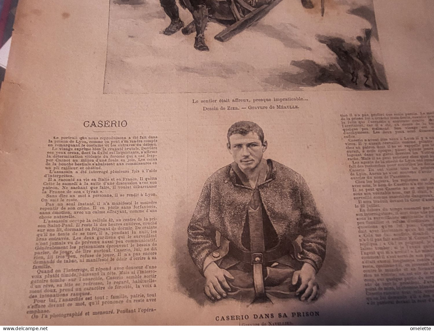 JOURNAL ILLUSTRE 94 / FORTERESSE DE GLATZ /CASERIO - Magazines - Before 1900