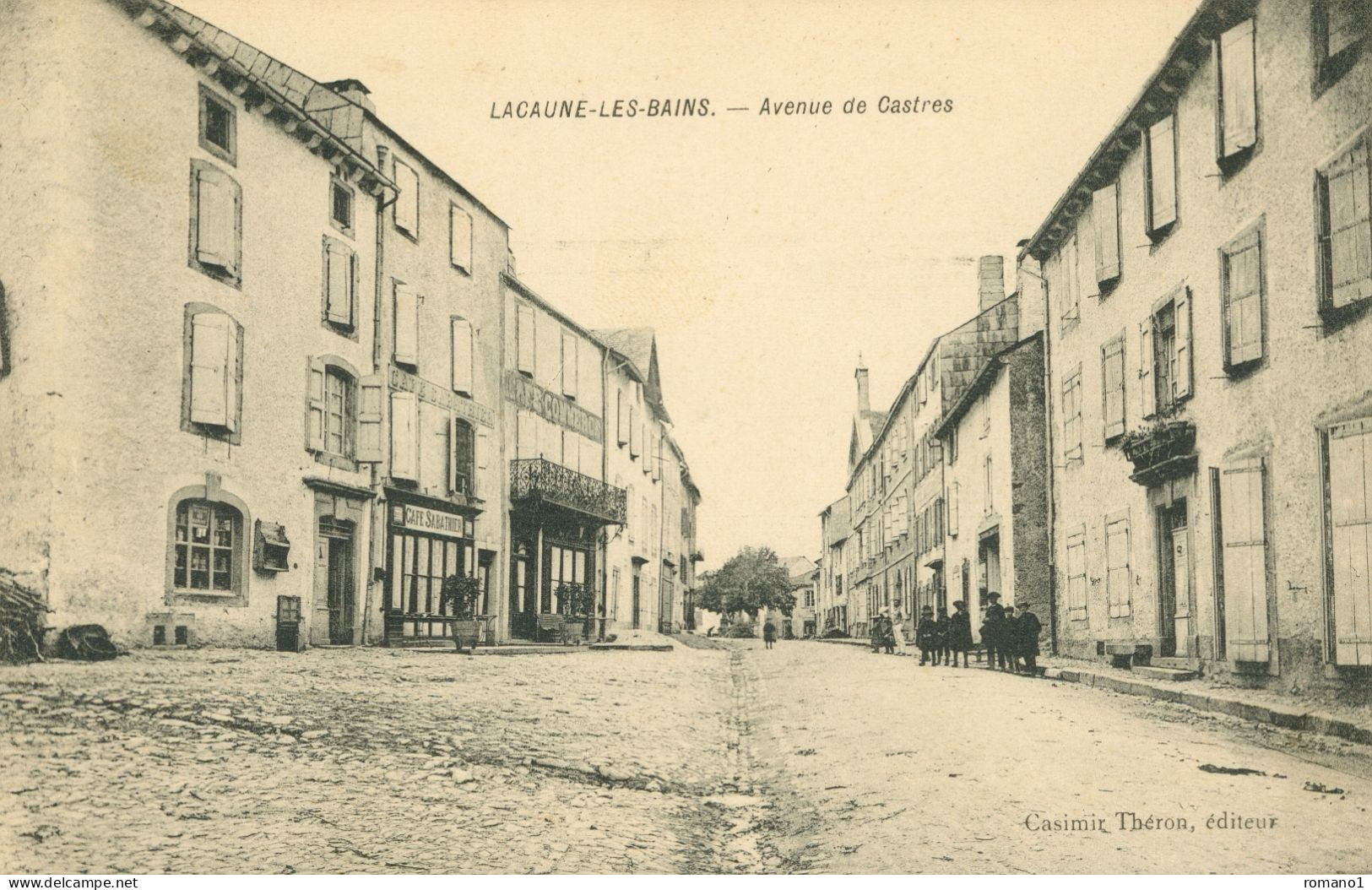 81)   LACAUNE Les BAINS  - Avenue De Castres - Andere & Zonder Classificatie