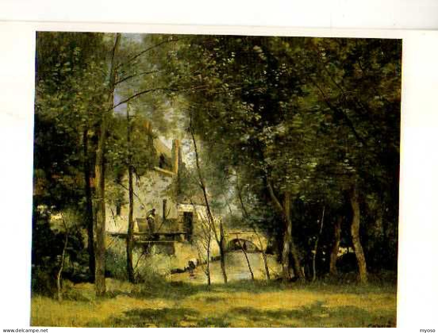 Camille COROT Le Moulin De St Nicolas Les Arras - Malerei & Gemälde