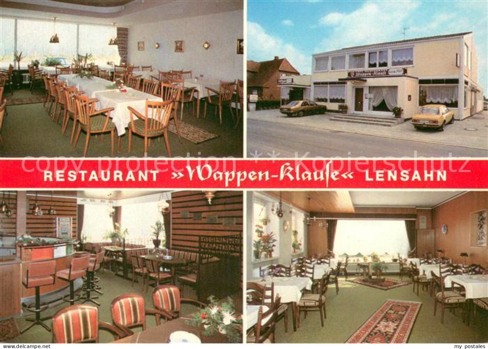 73751452 Lensahn Restaurant Wappen Klause Gastraeume Bar Lensahn - Sonstige & Ohne Zuordnung