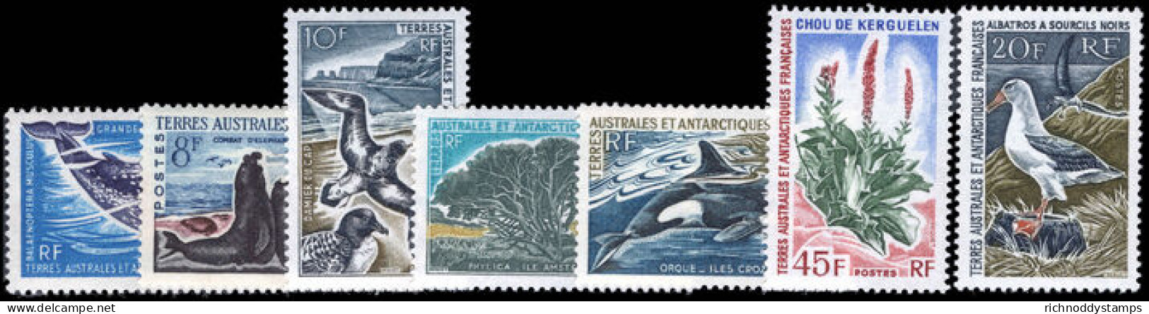 FSAT 1962-72 Postage Set Unmounted Mint. - Unused Stamps