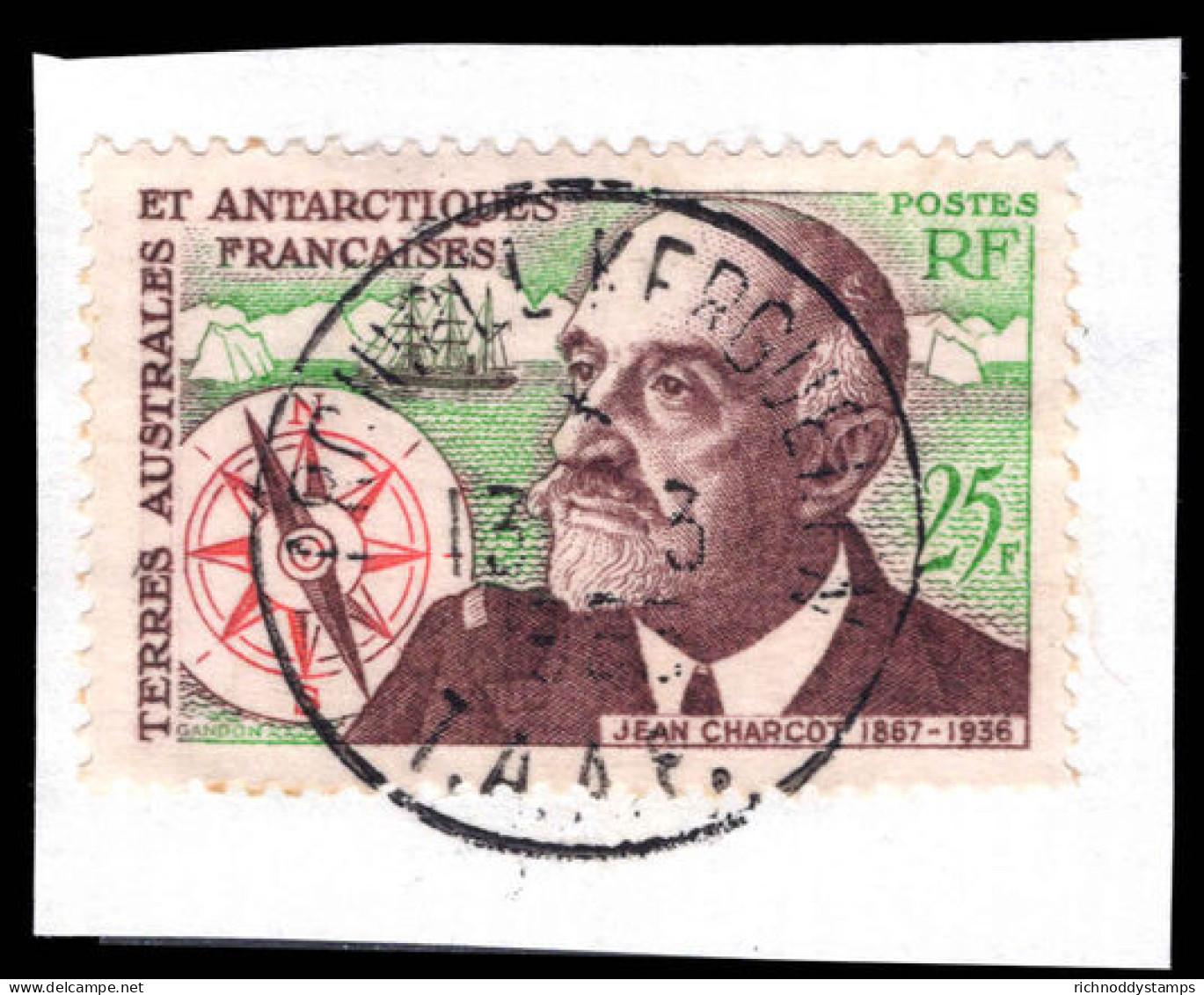 FSAT 1961 Jean Charcot Fine Used. - Used Stamps