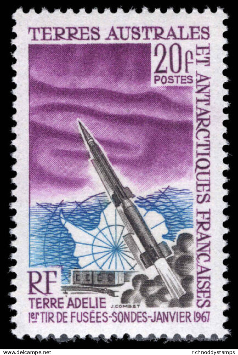 FSAT 1967 Launching Of First Space Probe Unmounted Mint. - Ungebraucht