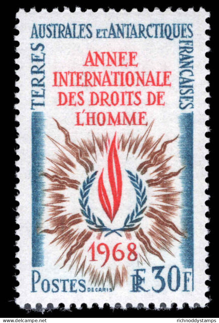 FSAT 1968 Human Rights Unmounted Mint. - Nuovi