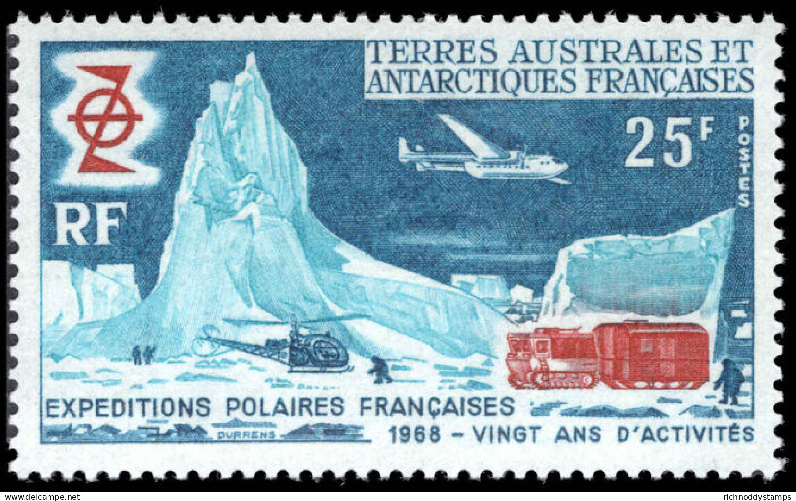 FSAT 1969 French Polar Exploration Unmounted Mint. - Nuovi