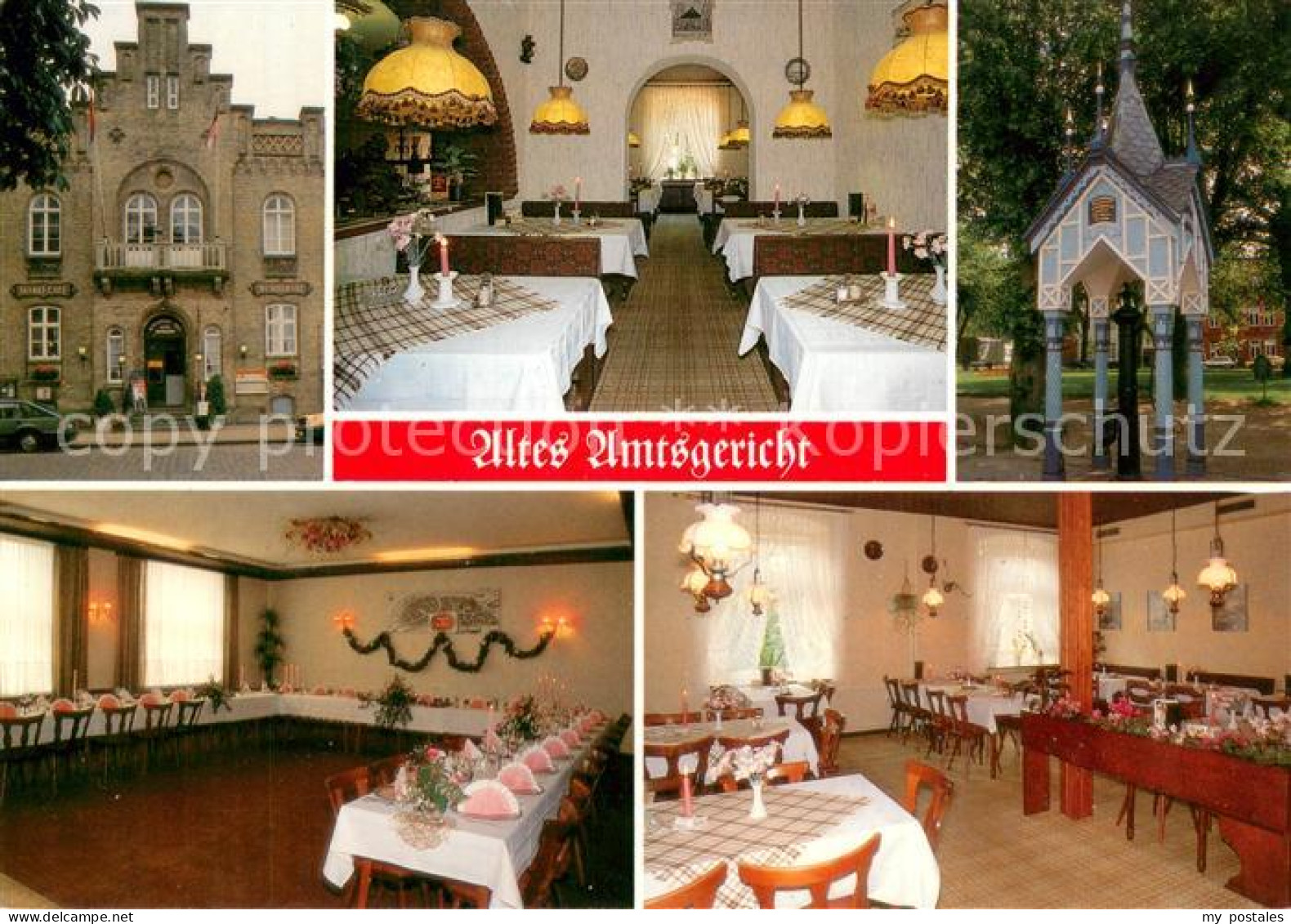 73751448 Friedrichstadt Eider Cafe Restaurant Altes Amtsgericht Gastraeume Fests - Andere & Zonder Classificatie