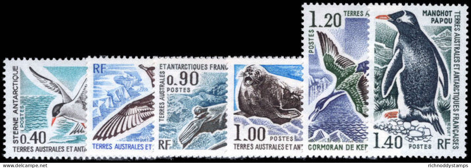 FSAT 1976 Fauna Postage Set - Unused Stamps