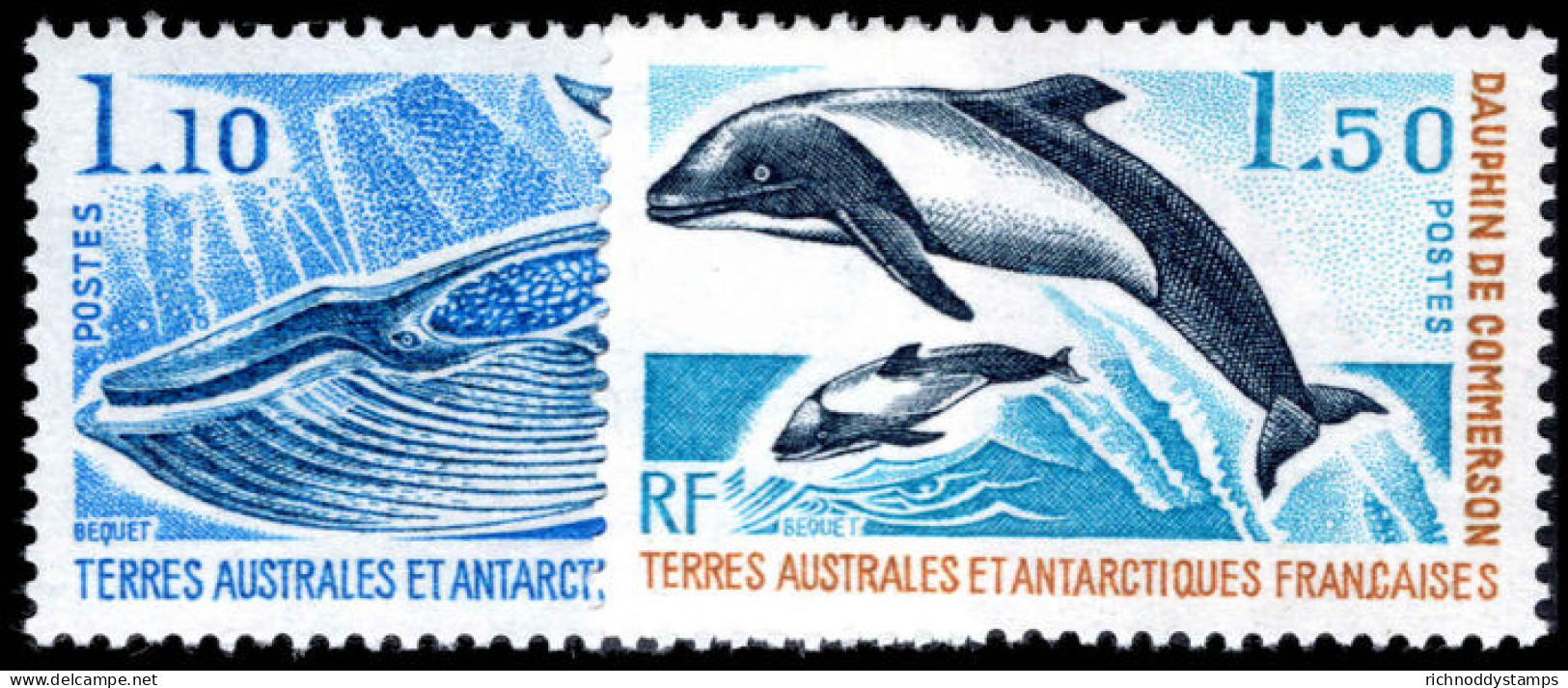 FSAT 1977 Marine Mammals Unmounted Mint. - Ungebraucht