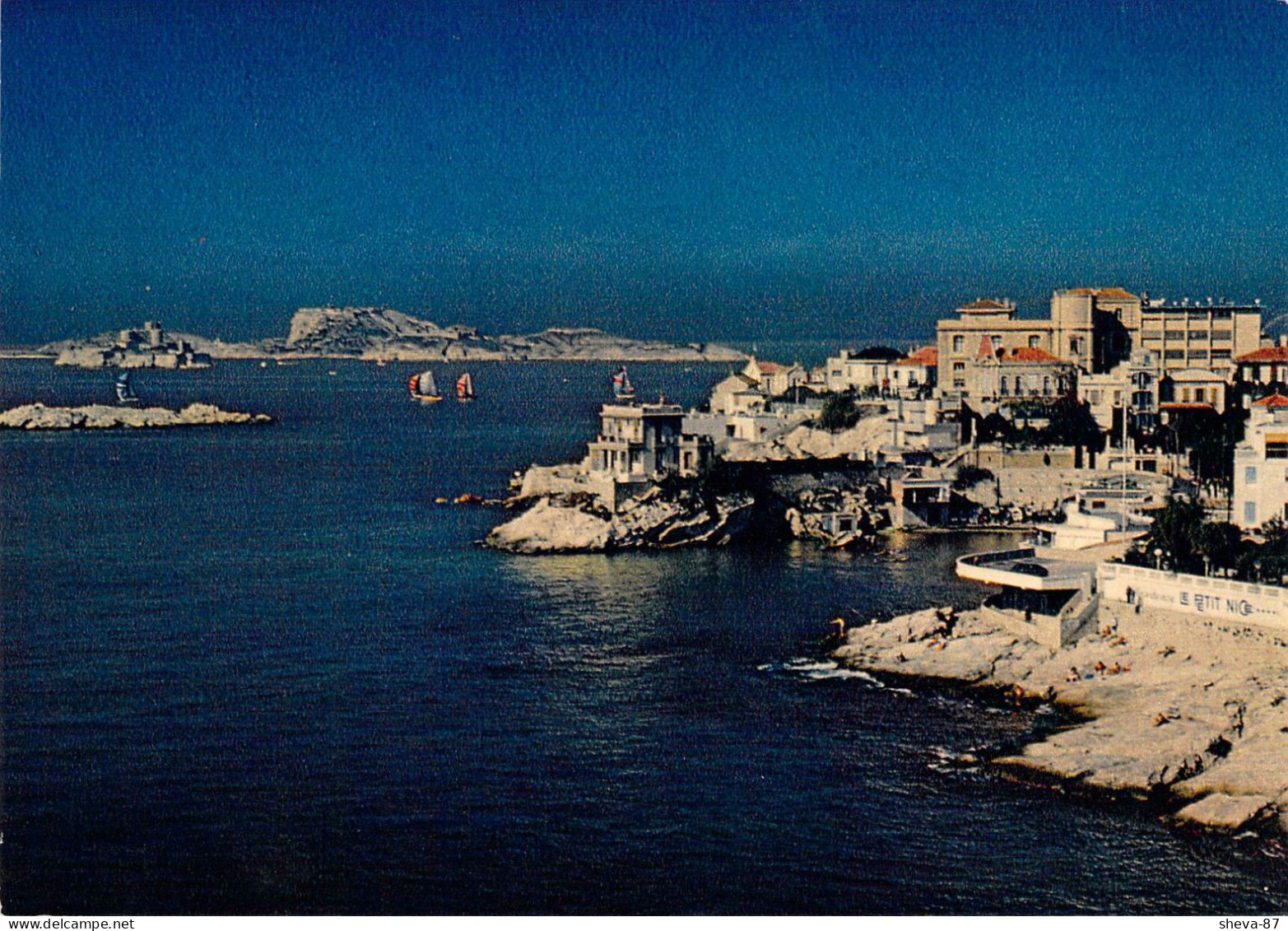 13 - Marseille - Corniche Kennedy - Le Petit Nice Et Les Iles - Endoume, Roucas, Corniche, Stranden