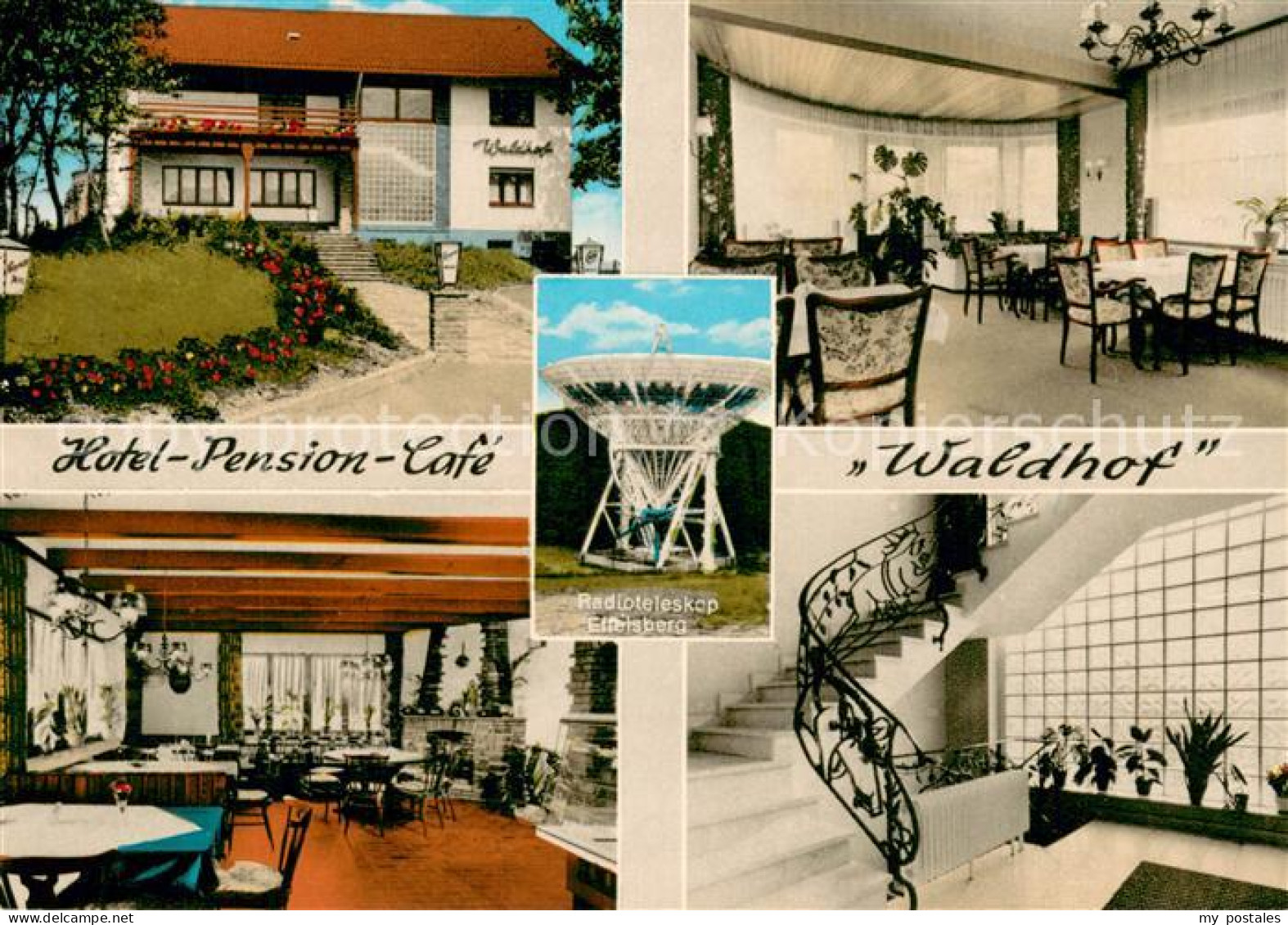 73751432 Bad Muenstereifel Reiter Hotel Pension Waldhof Cafe Gastraeume Treppena - Bad Münstereifel