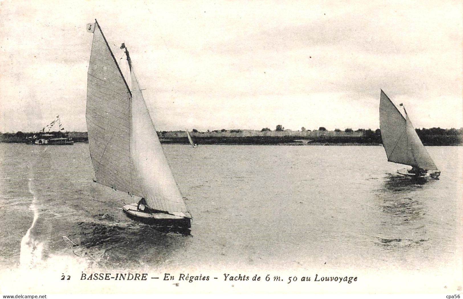 BASSE INDRE - En Régates - Yachts Au Louvoyage - N° 22 Araud -Nozais - VENTE DIRECTE X - Andere & Zonder Classificatie