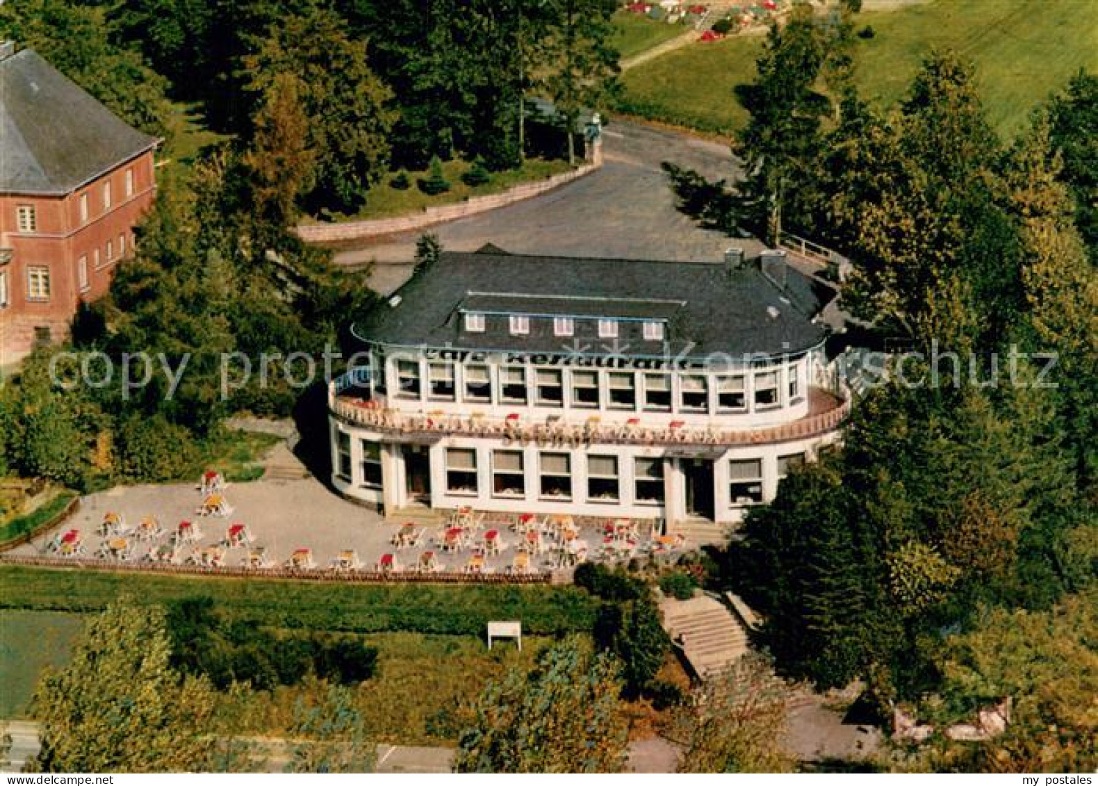 73751425 Langscheid Sorpesee Cafe Restaurant Seehof Fliegeraufnahme Langscheid S - Sundern