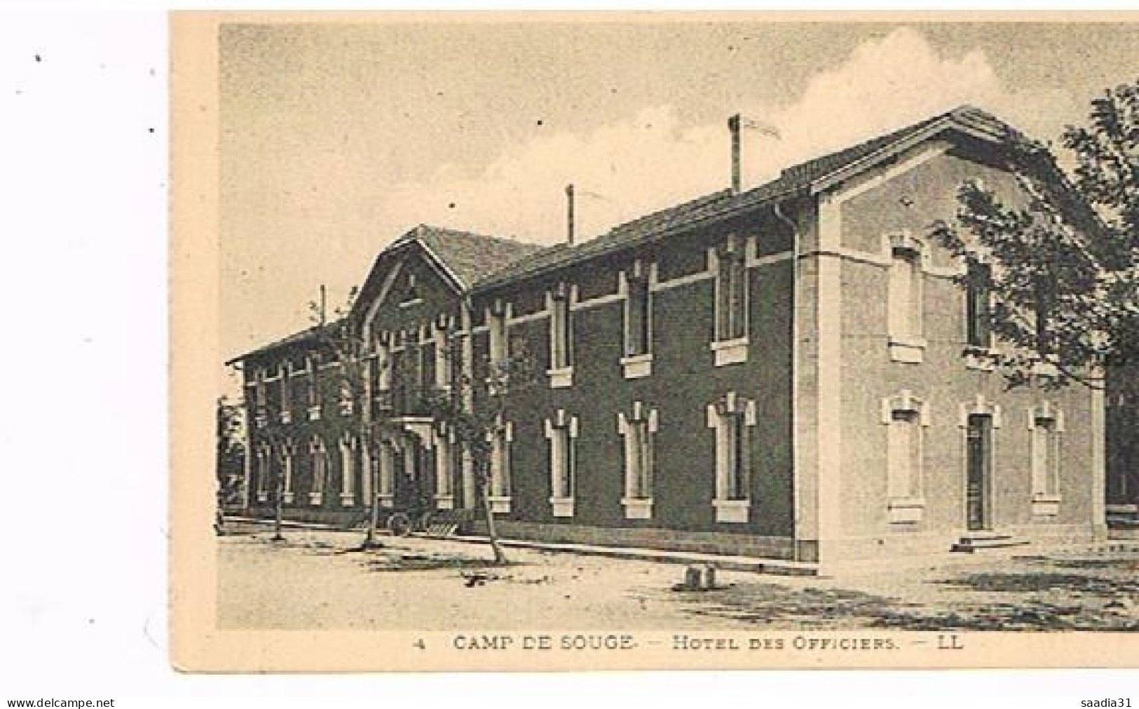 33 CAMP DE  SOUGE  HOTEL DES OFFICIERS - Other & Unclassified