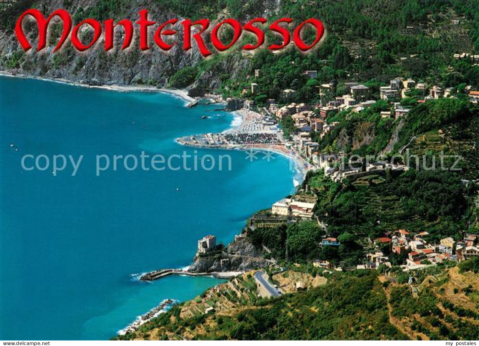 73751420 Monterosso Al Mare Fliegeraufnahme Monterosso Al Mare - Altri & Non Classificati