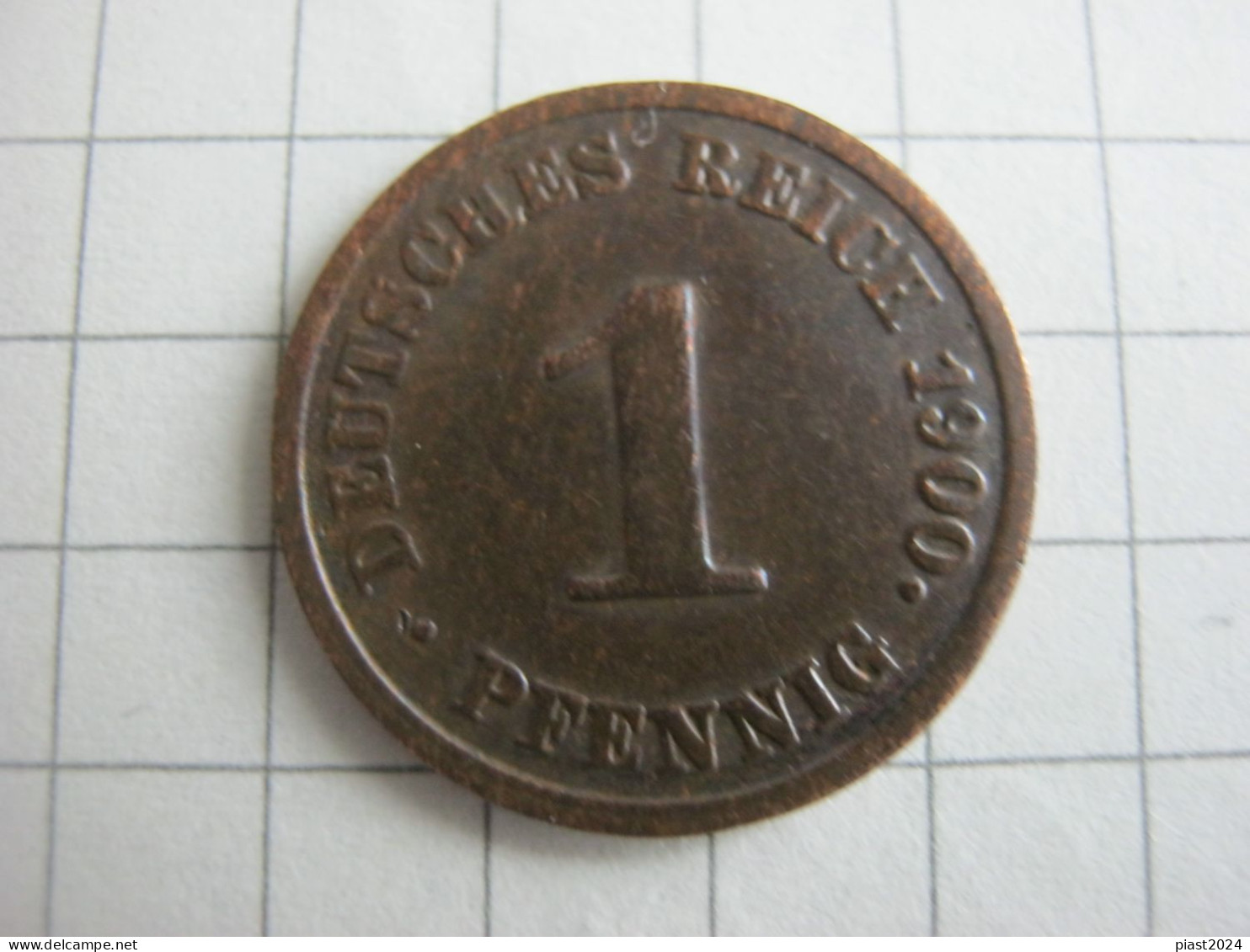 Germany 1 Pfennig 1900 J - 1 Pfennig