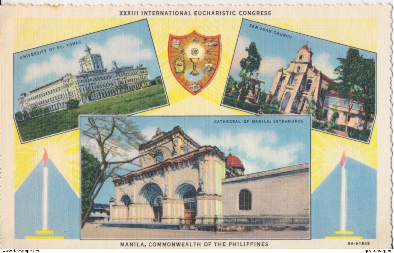 MANILA. COMMONWEALTH OF THE PHILIPPINES.        2 SCANS - Philippinen