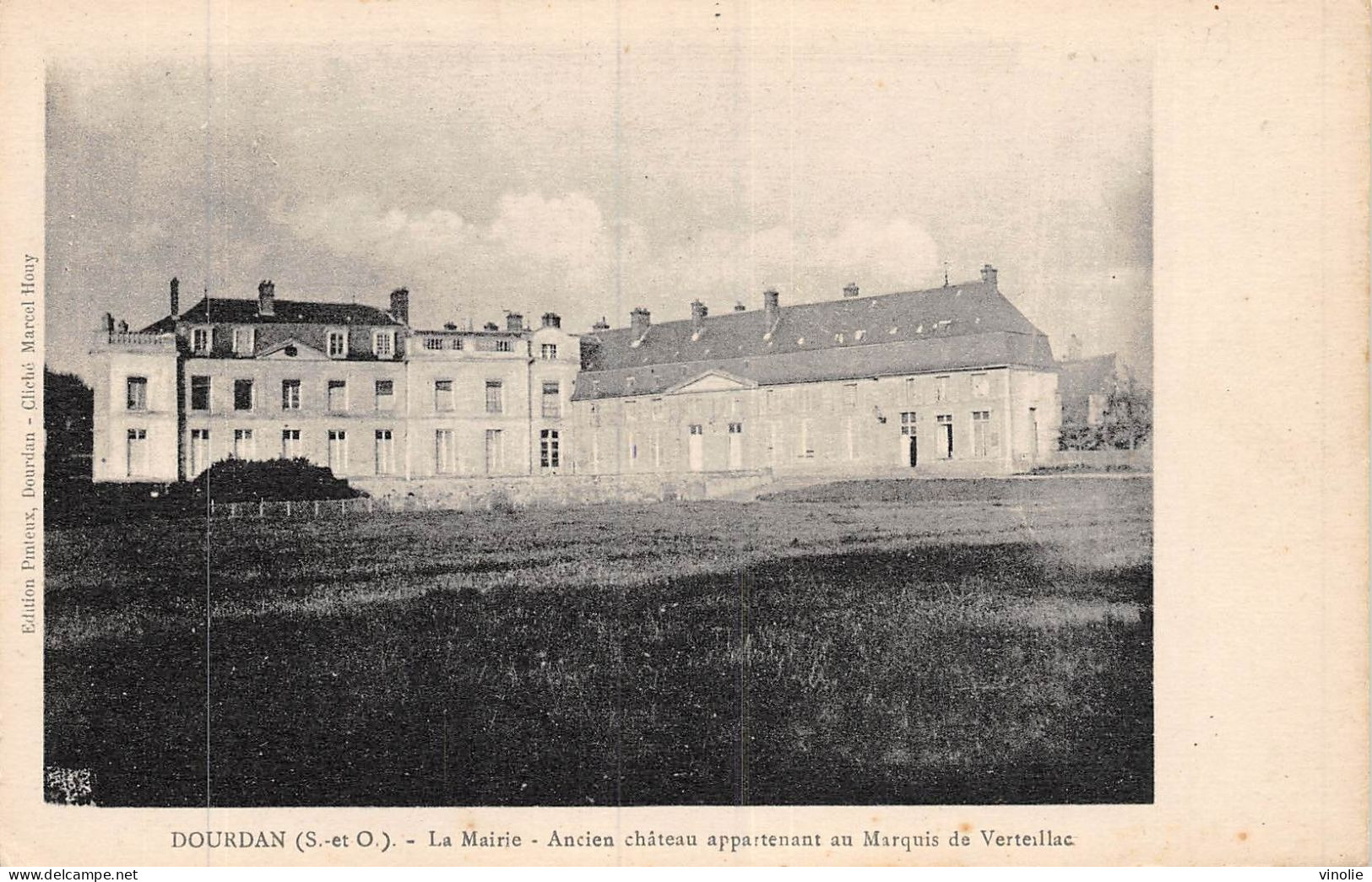 24-5333 : DOURDAN. ANCIEN CHATEAU AYANT APPARTENU AU MARQUIS DE VERTEILLAC - Dourdan