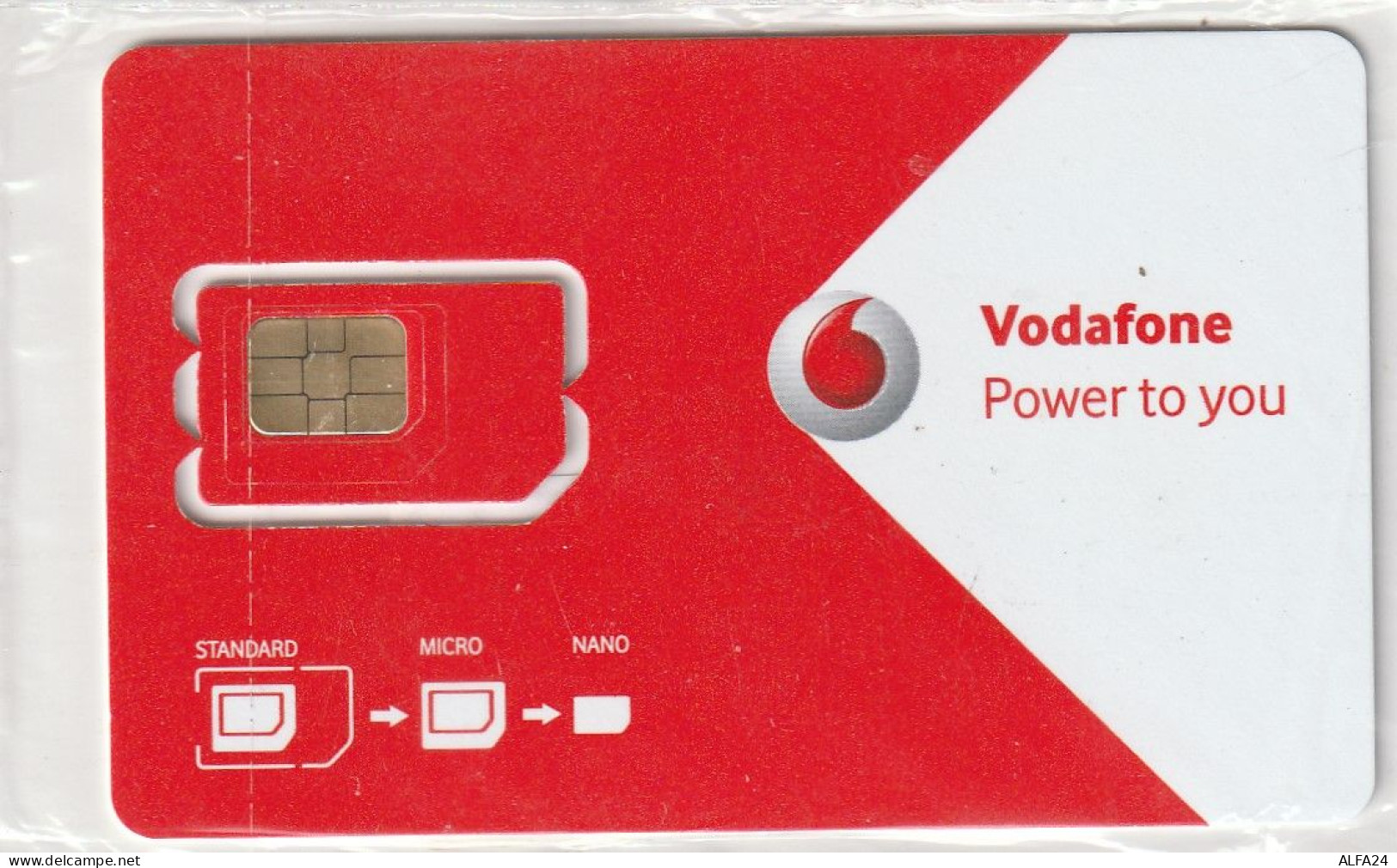 GSM SIM VODAFONE  (CZ1987 - [2] Sim Cards, Prepaid & Refills