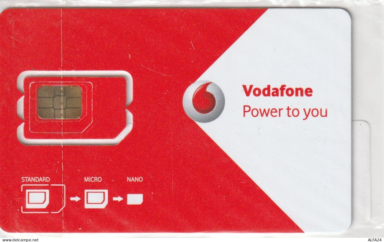 GSM SIM VODAFONE  (CZ1988 - [2] Tarjetas Móviles, Prepagadas & Recargos