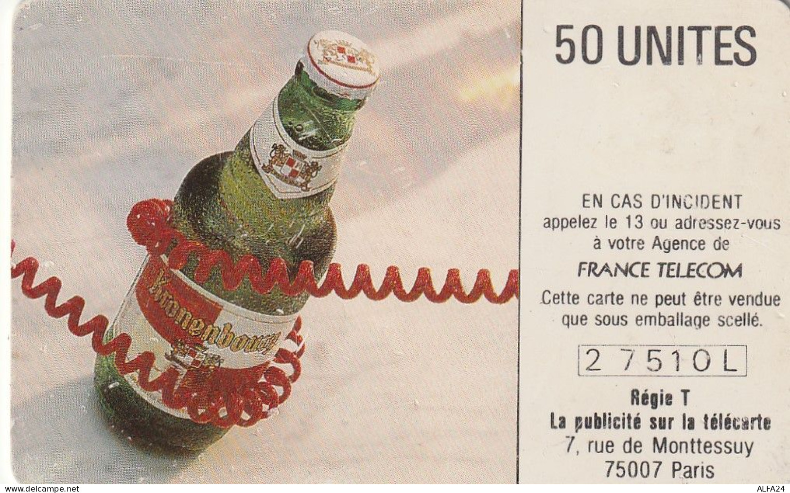 PHONE CARD FRANCIA 1990 (CZ1973 - 1990