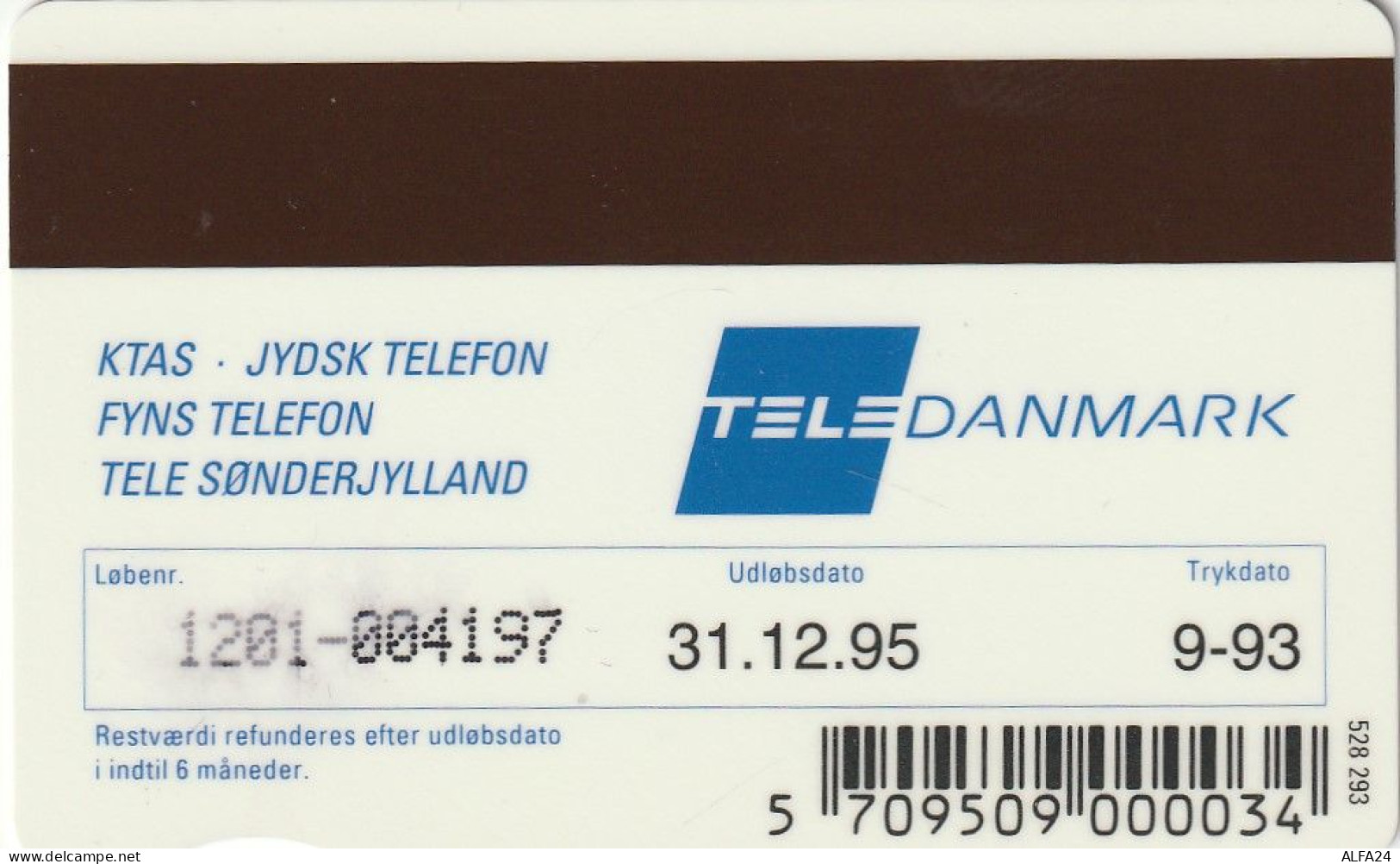 PHONE CARD DANIMARCA  (CZ1939 - Denemarken