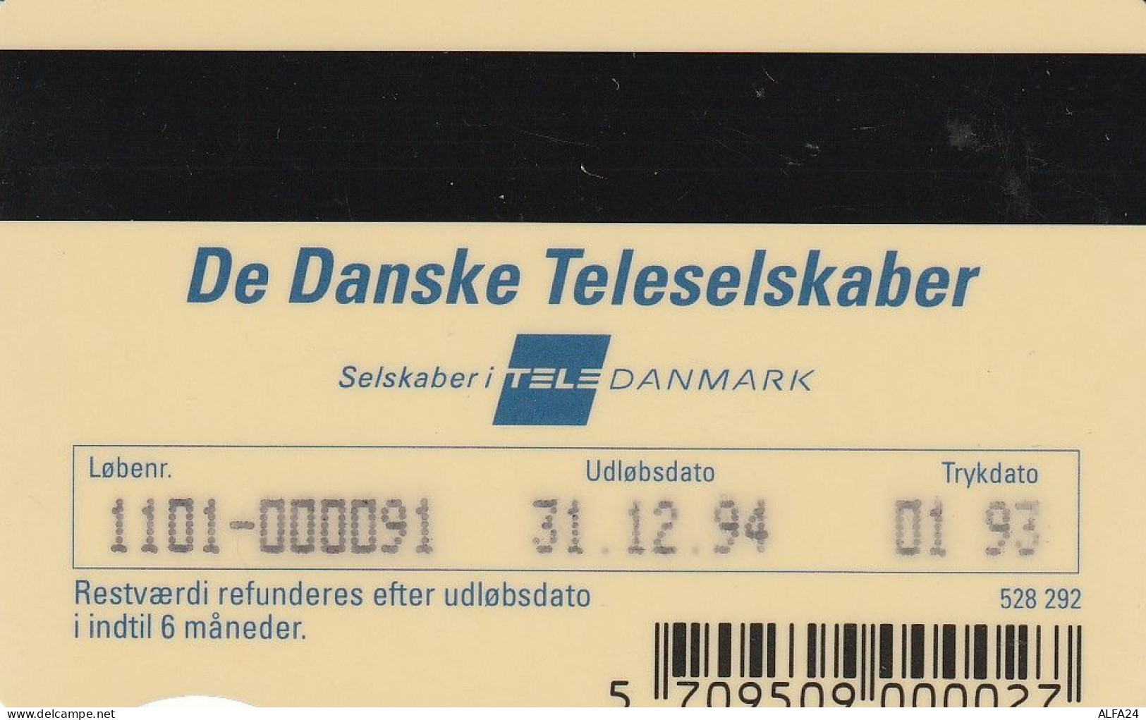 PHONE CARD DANIMARCA  (CZ1935 - Denmark