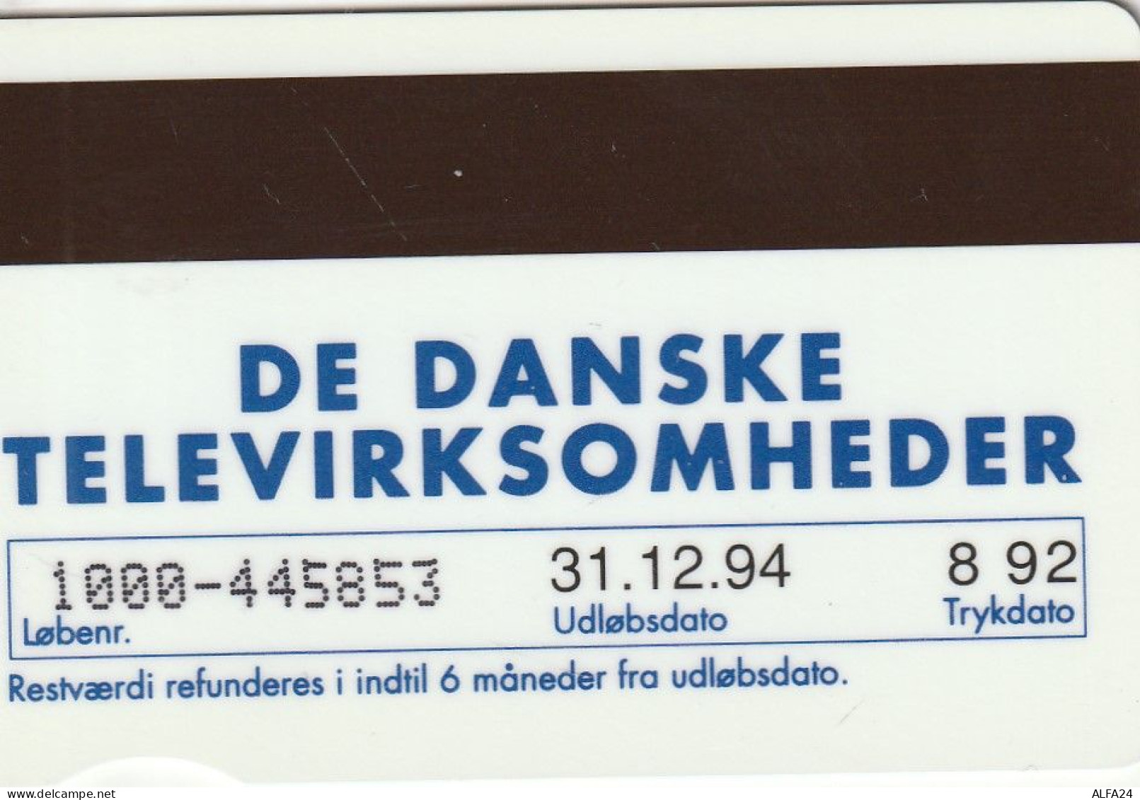 PHONE CARD DANIMARCA  (CZ1928 - Dinamarca