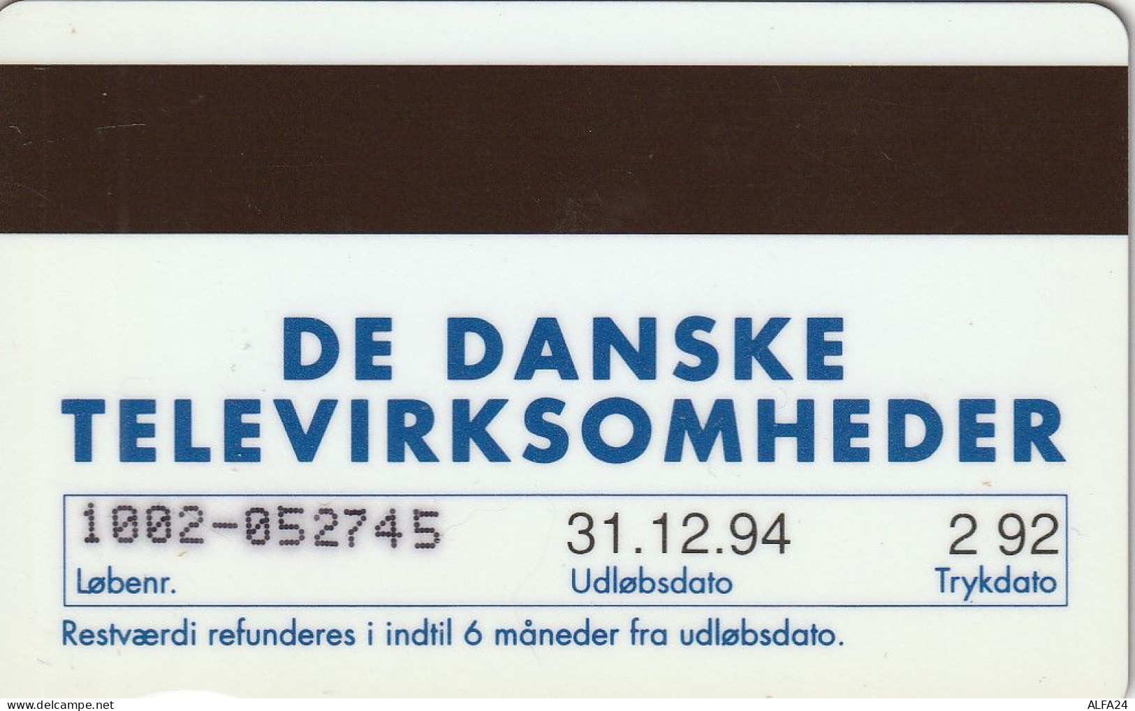 PHONE CARD DANIMARCA  (CZ1932 - Denmark