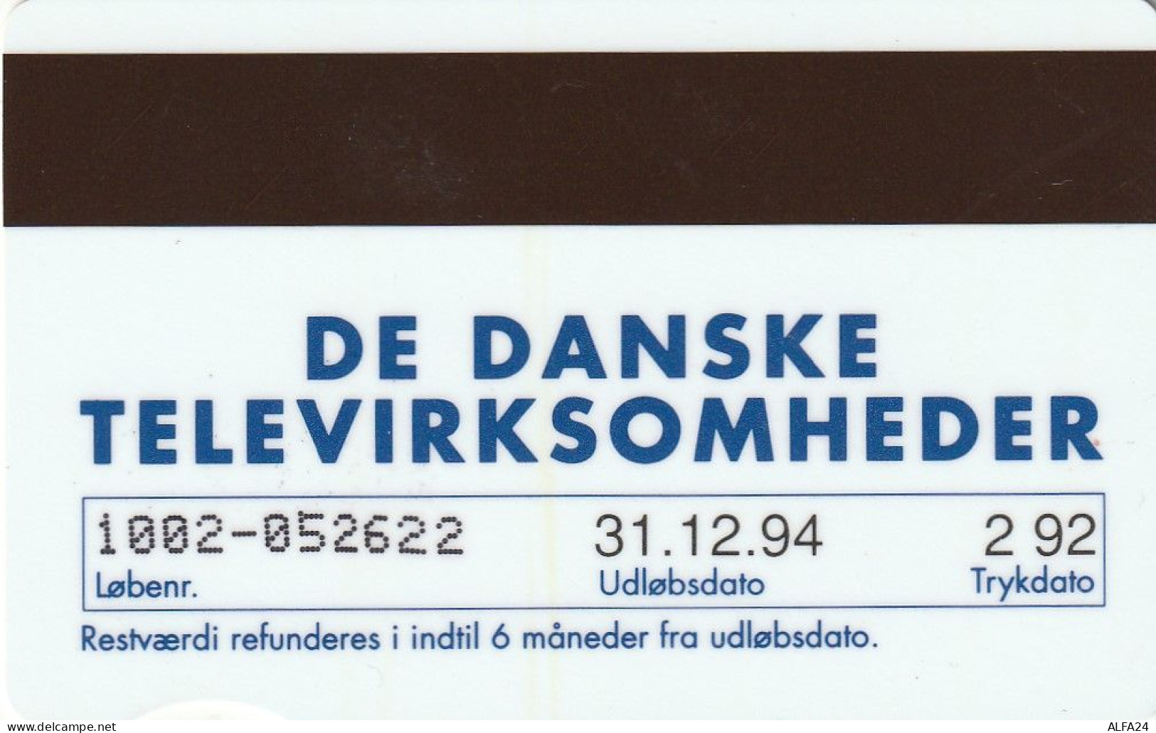 PHONE CARD DANIMARCA  (CZ1929 - Denmark