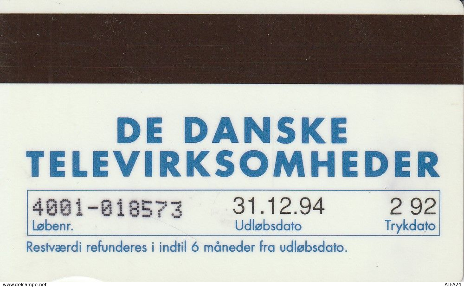 PHONE CARD DANIMARCA  (CZ1926 - Denmark