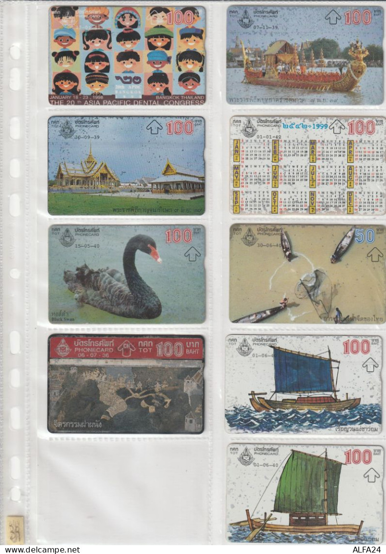 9 PHONE CARD THAILANDIA  (CZ1901 - Tailandia