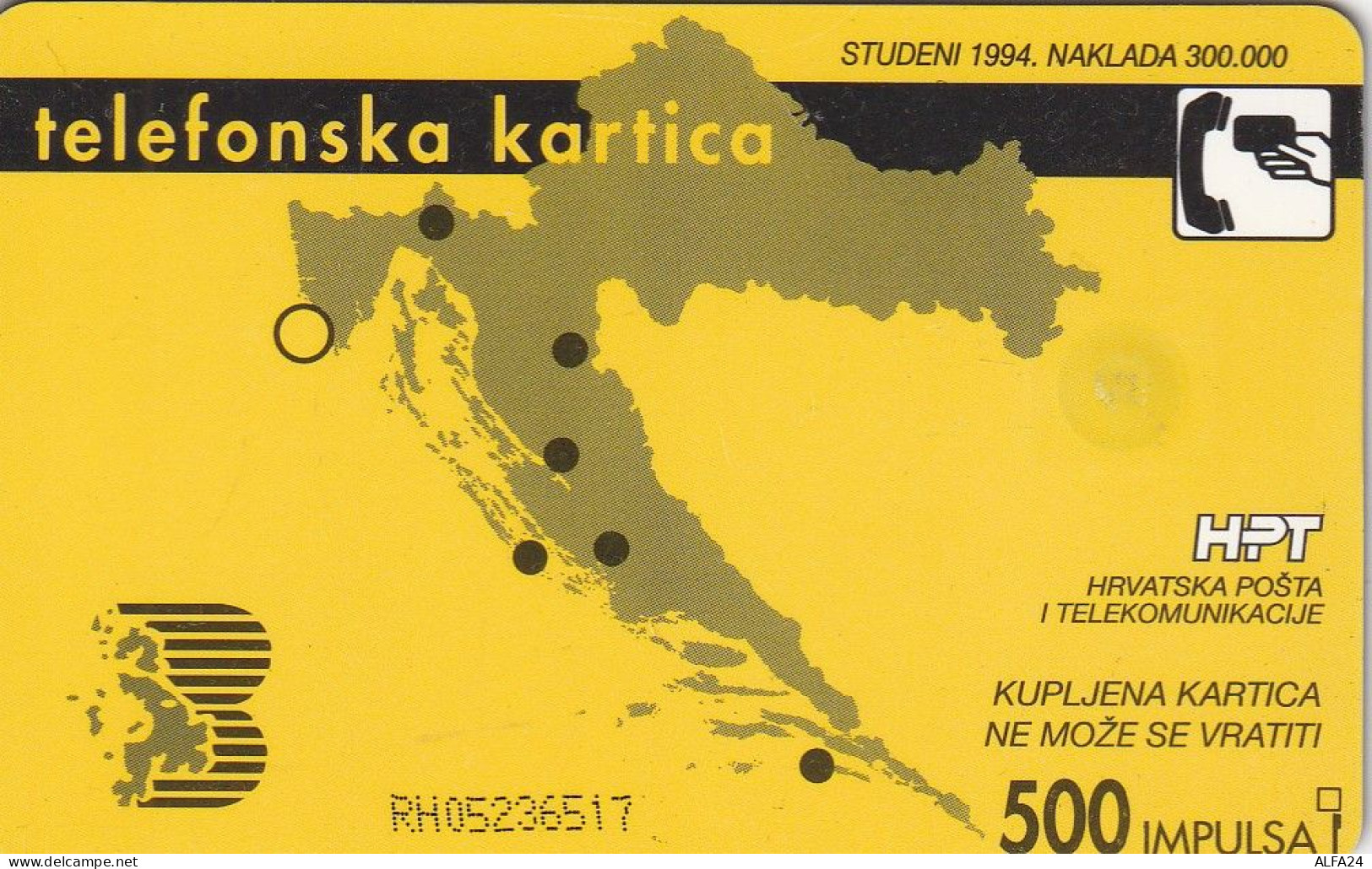 PHONE CARD CROAZIA  (CZ1906 - Kroatië