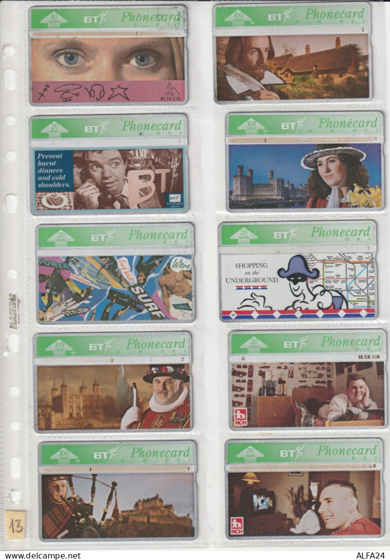 10 PHONE CARD UK LG  (CZ1875 - Other & Unclassified