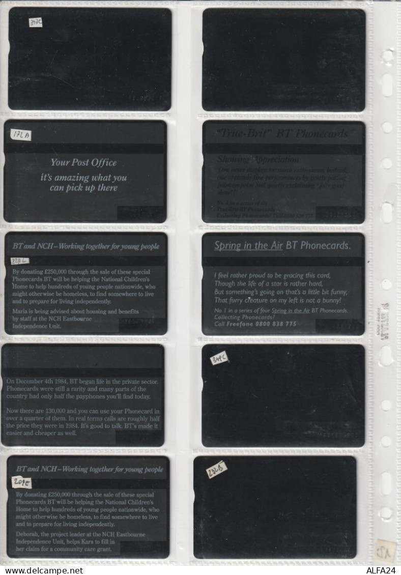 10 PHONE CARD UK LG  (CZ1873 - Otros & Sin Clasificación