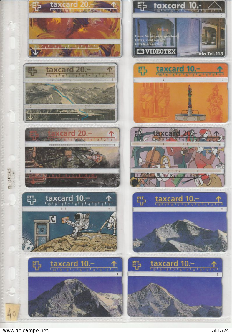 10 PHONE CARD SVIZZERA  (CZ1859 - Zwitserland