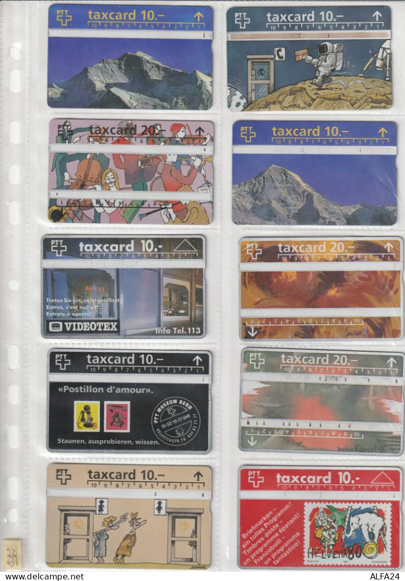 10 PHONE CARD SVIZZERA  (CZ1858 - Zwitserland