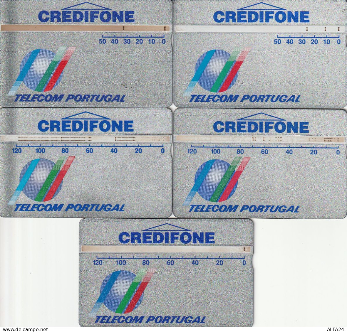 5 PHONE CARD PORTOGALLO  (CZ1861 - Portugal