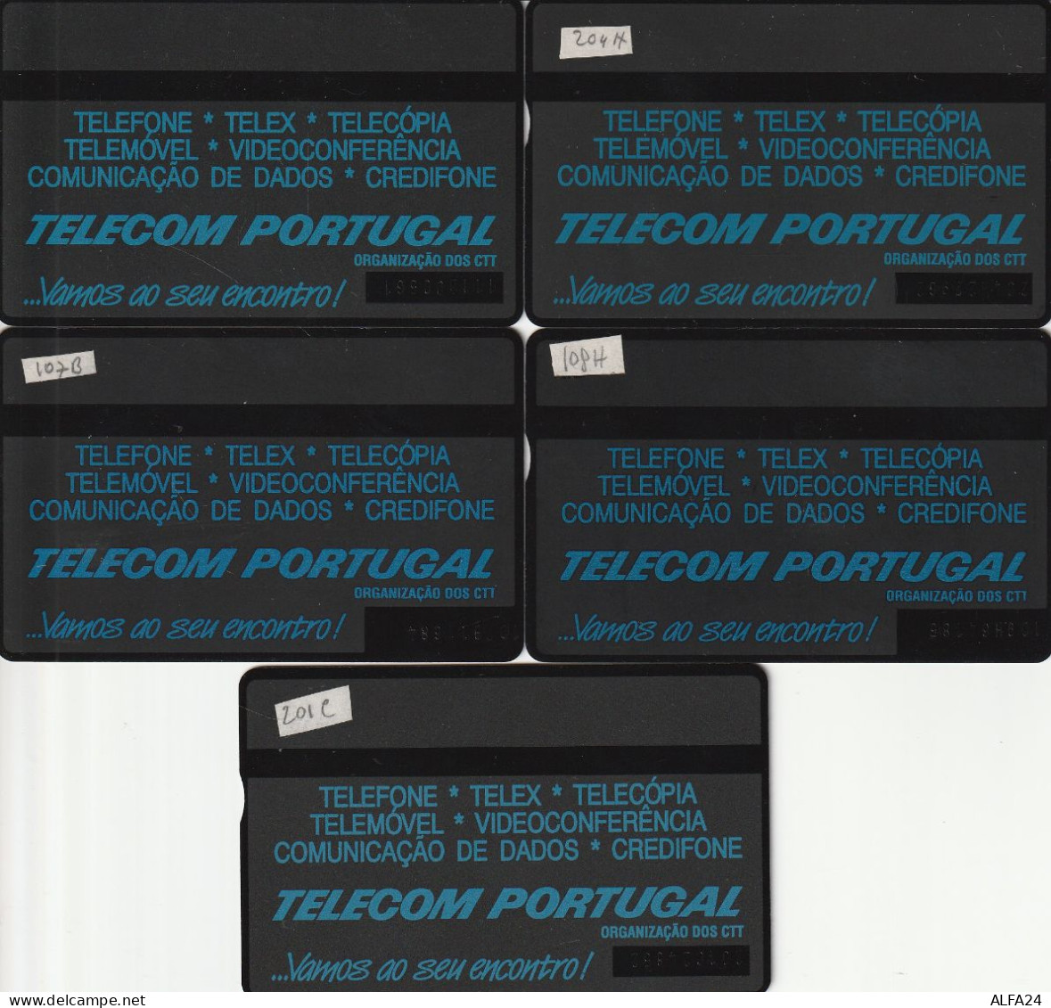 5 PHONE CARD PORTOGALLO  (CZ1861 - Portogallo