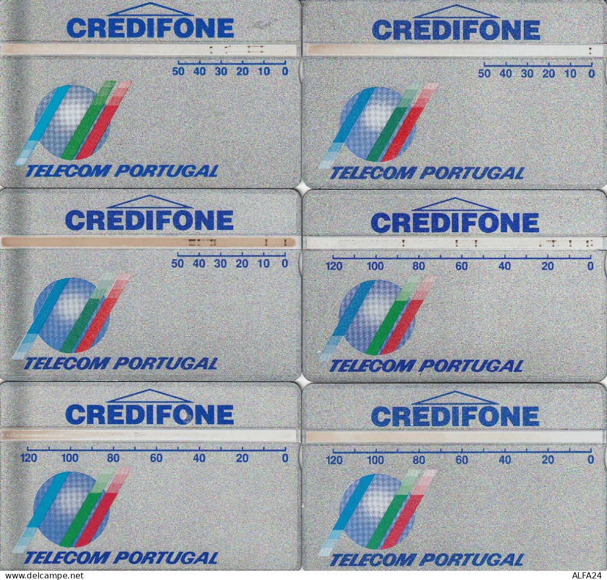 6 PHONE CARD PORTOGALLO  (CZ1862 - Portogallo