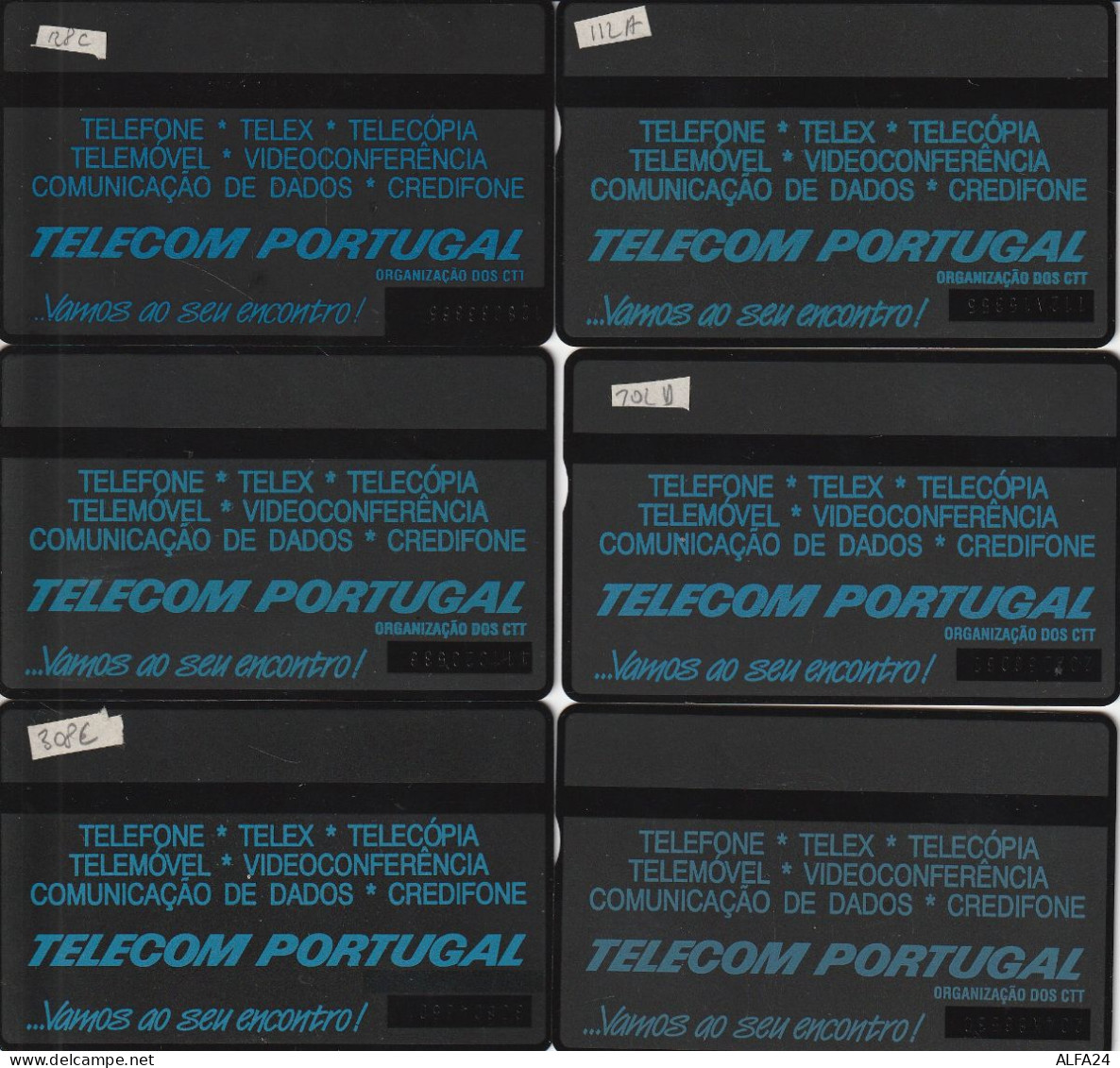 6 PHONE CARD PORTOGALLO  (CZ1862 - Portugal