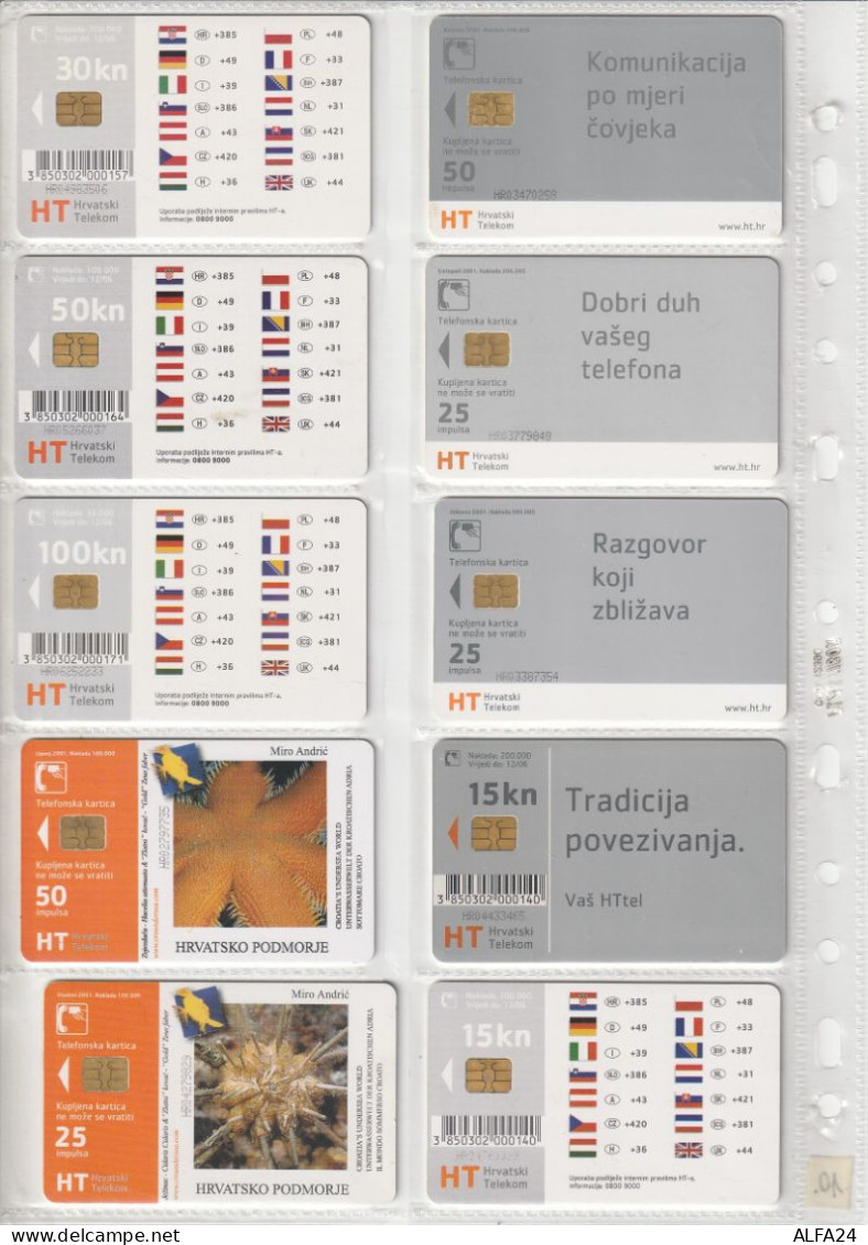 10 PHONE CARD CROAZIA  (CZ1829 - Kroatien