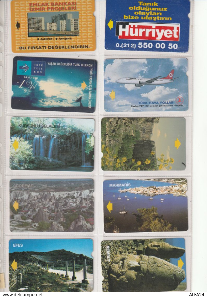 10 PHONE CARD TURCHIA  (CZ1823 - Turkey