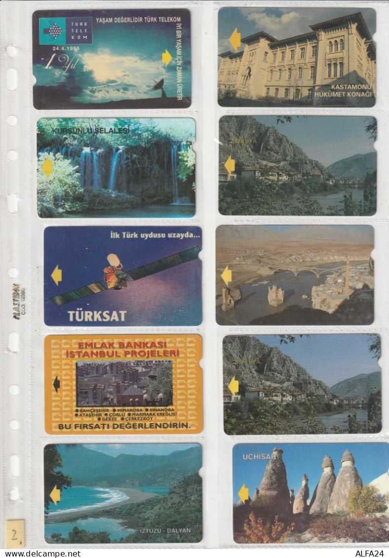 10 PHONE CARD TURCHIA  (CZ1821 - Turkey