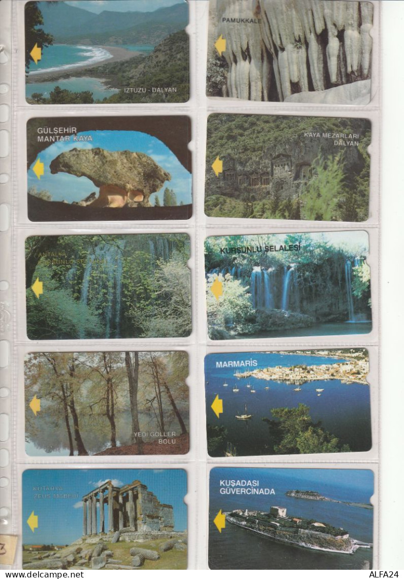 10 PHONE CARD TURCHIA  (CZ1822 - Turkey