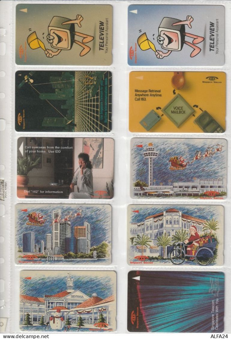 10 PHONE CARD SINGAPORE  (CZ1806 - Singapour