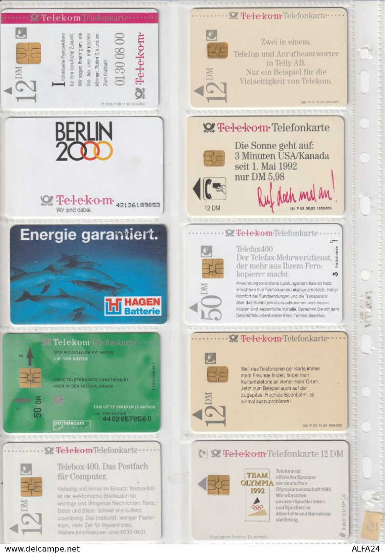 10 PHONE CARD GERMANIA  (CZ1791 - Andere & Zonder Classificatie