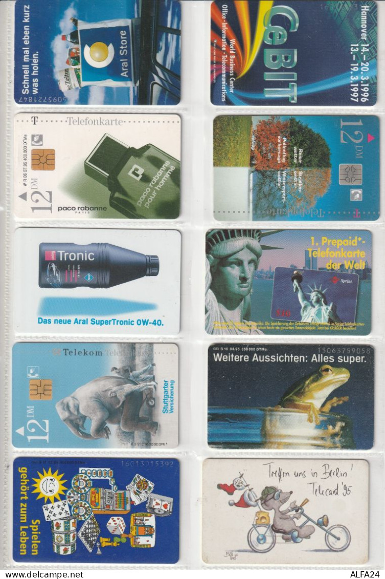 10 PHONE CARD GERMANIA  (CZ1787 - Other & Unclassified