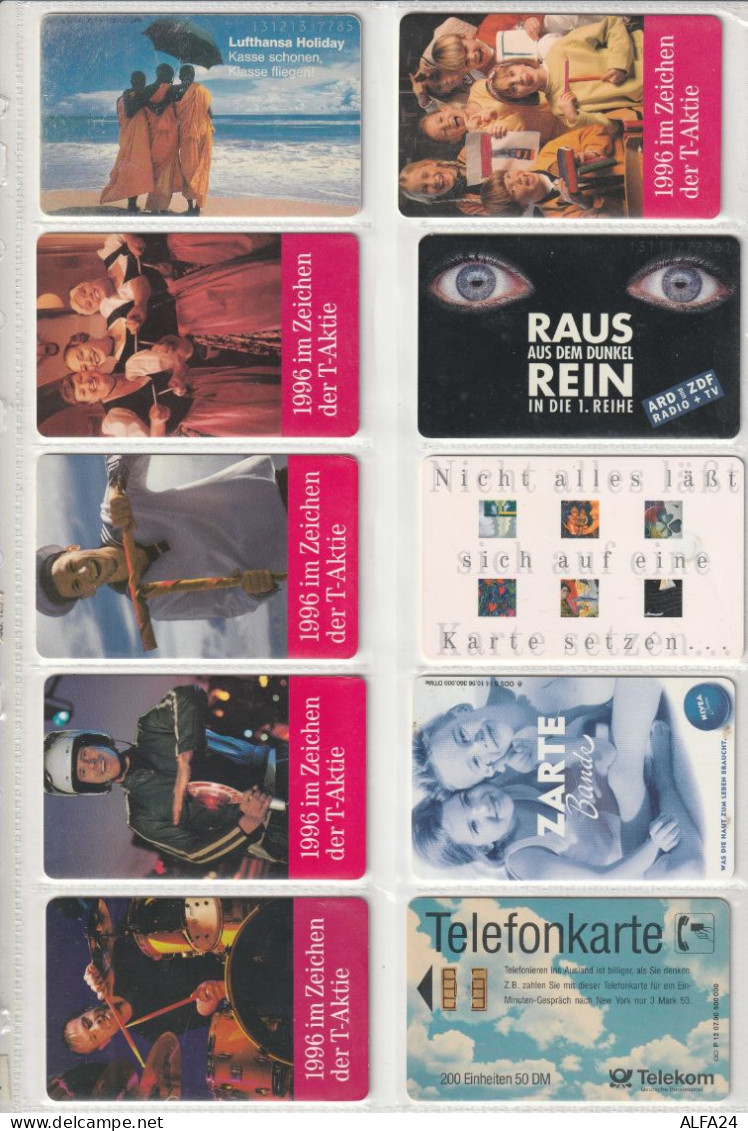 10 PHONE CARD GERMANIA  (CZ1786 - Autres & Non Classés